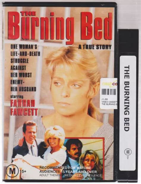 Vhs Video Tape The Burning Bed Big Box Ex Rental 15 00 Picclick Au