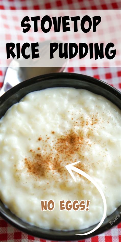 Homemade Rice Pudding Recipe No Eggs Artofit