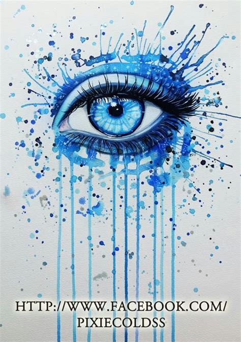 Pixie Cold Eyes Artwork Eye Drawing Eye Painting