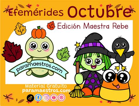 Efemérides Ilustradas OCTUBRE paramaestros