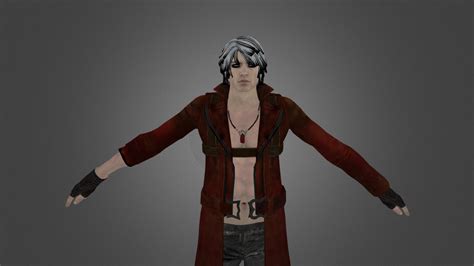 Dmcdevil May Cry Classic Dante Download Free 3d Model By Tremolo1404 57aa504 Sketchfab