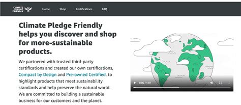All About The Amazons Climate Pledge Friendly Badge Program