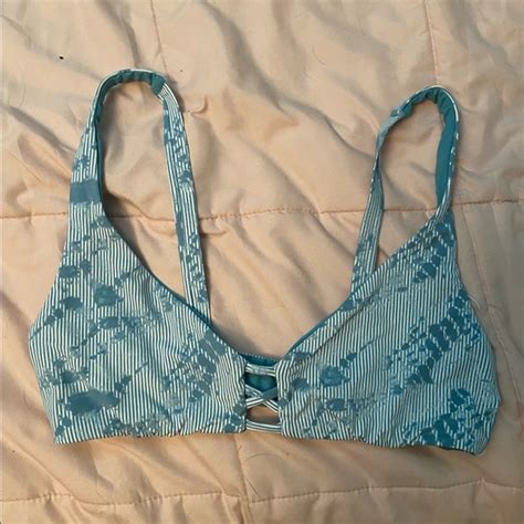 Roxy Swim Reversible Roxy Bikini Top Poshmark