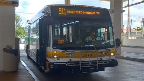 Thebus Honolulu Hi Route Schofield Via Wahiawa Bus Nova