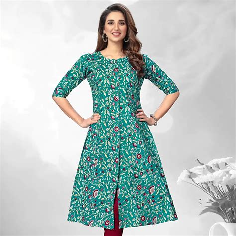 pure cotton   flared kurti dj bavis clothing