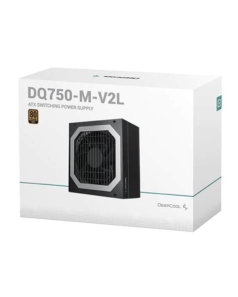 DeepCool DQ750-M-V2L 750W 80+ Gold Certified Fully Modular Power Supply ...