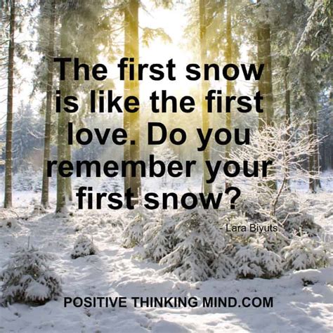 109 Ultimate Quotes About Snow | Positive Thinking Mind