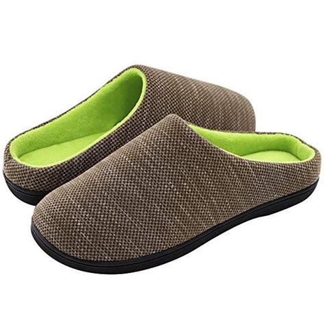 RockDove Men S Original Two Tone Memory Foam Slipper