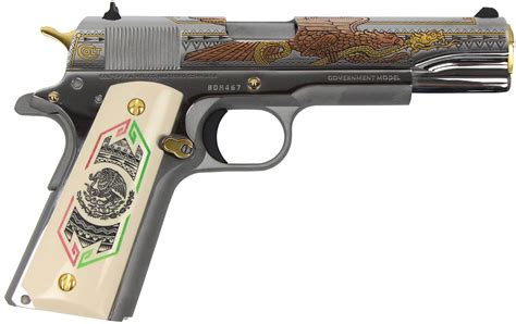 Colt Government Bandera Super Pistol O C Ss Bdm