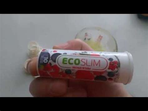 Ecoslim таблетки для похудение и их приготовление - YouTube