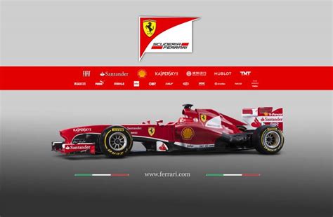 Scuderia Ferrari F138 Marcos Formula 1 Page