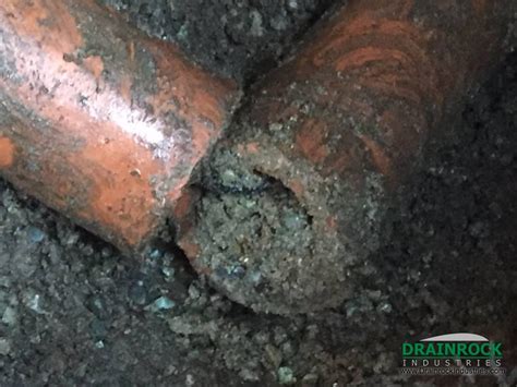 Hydro Flushing Of Clogged Drain Pipes Perimeter Drain Cleaning
