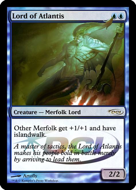 Lord Of Atlantis Merfolk Magic Art Magic The Gathering Mtg Atlantis