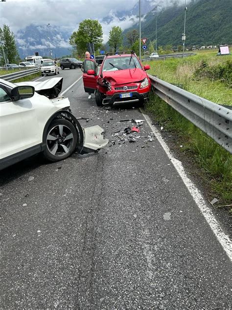 Scontro Frontale Sulla Statale 36 Prima La Valtellina