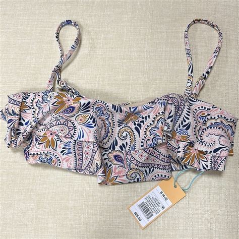 Kona Sol Swim Nwt Kona Sol Womens Bandeau Bikini Top Swimsuit Poshmark