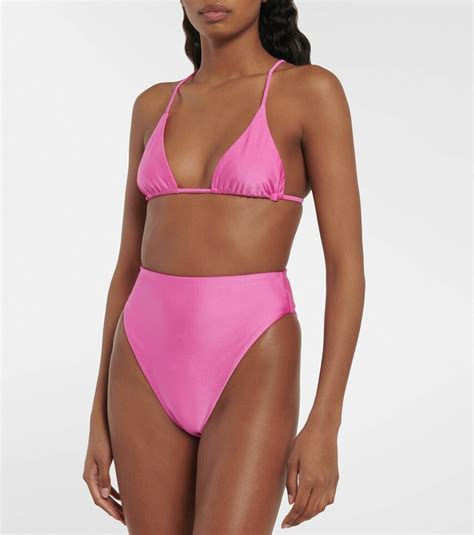 Jade Swim Incline High Rise Bikini Bottoms Jade Swim