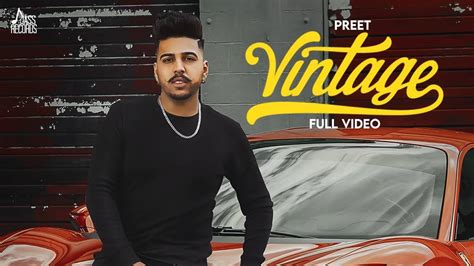 Punjabi Gana 2021 Latest Punjabi Song Vintage Sung By Preet