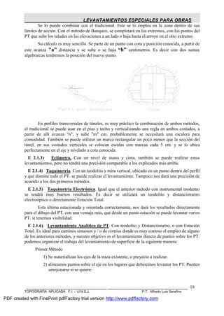 Levantamientos Para Obras Pdf