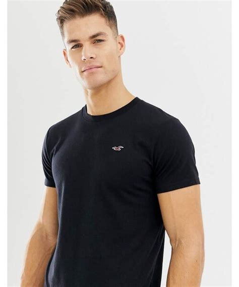 HollisterホリスターのHollister crew neck core icon logo t shirt slim fit