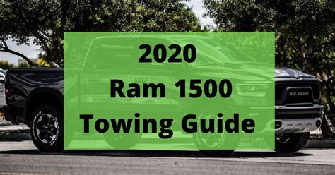2020 Ram 1500 Towing Capacity