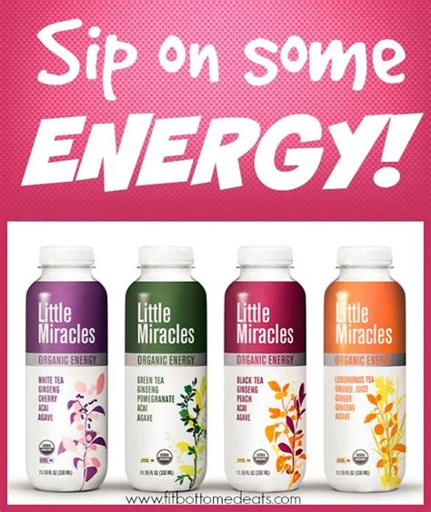 Hydrate And Energize Little Miracles Organic Energy Drinks Energy