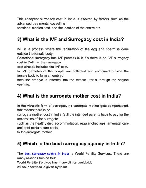 Ppt How To Learn About The Fair Surrogacy Cost In India Powerpoint Presentation Id 12145060