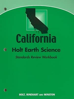 Holt California Earth Science Workbook Answers
