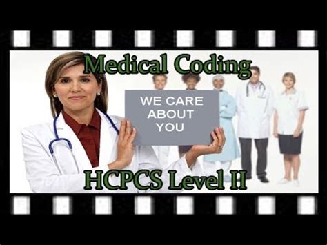 Medical Coding HCPCS Level II Video