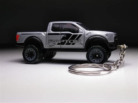 Ford Raptor Hot Wheels Keychain Etsy