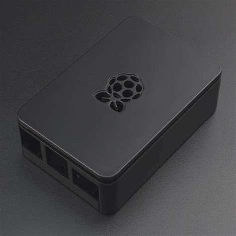 Caja Protectora Negra Para Raspberry Pi 4