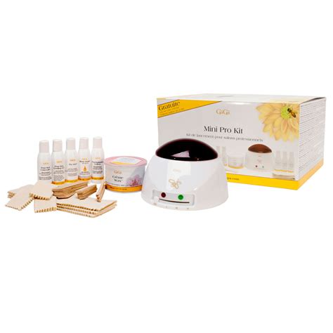 GiGi Body Leg Hair Removal Depilatory Wax Cream Hot Waxing Strips Heater Kit