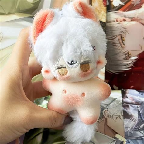 10cm Kawaii Naked Plush Cotton Doll Idol Stuffed Super Star Figure Doll
