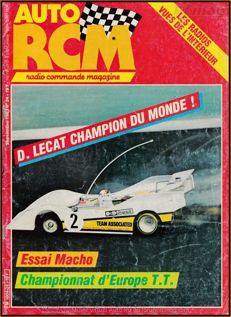 Auto RCM n24 de septembre 1983 Musée RCmag Le Web Magazine du