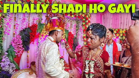 Finally Shadi Ho Gayi🎉 Wedding Vlog Gaon Ki Shadi Village Life