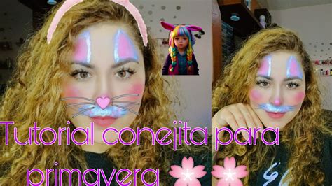 C Mo Hacer Maquillaje De Conejita Para La Primavera How To Do Bunny Or