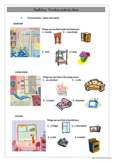 Vocabulary Building Parts Of English Esl Worksheets Pdf And Doc