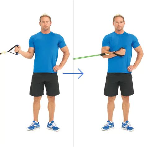 Internal Side Shoulder Rotation With Bands