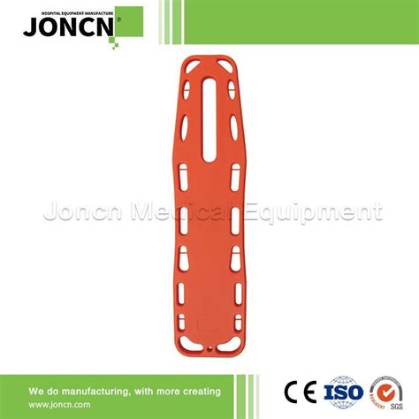 High Quality First Aid Rescue Spine Board Plastic Material Hospital