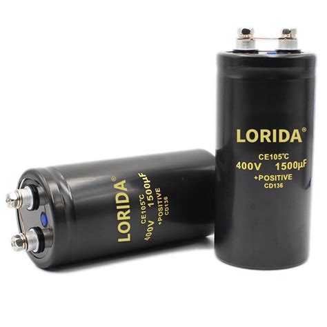 1500UF 400V Screw Terminal Aluminum Electrolytic Capacitor Price