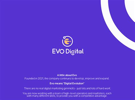 logo -EVO Digital on Behance