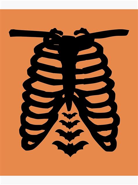 Halloween Skeleton Bones Rib Cage Adult X Ray Costume Halloween