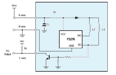 Купить FS276LF Датчик Холла - драйвер мотора 2-х полюсный S276 SEN007