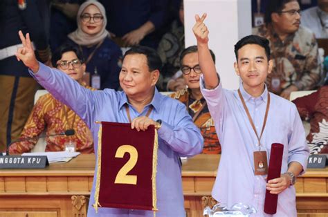 Prabowo Dan Gibran Maju Ke Pemilu 2024 Dengan Nomor Urut 2 TKN Akui