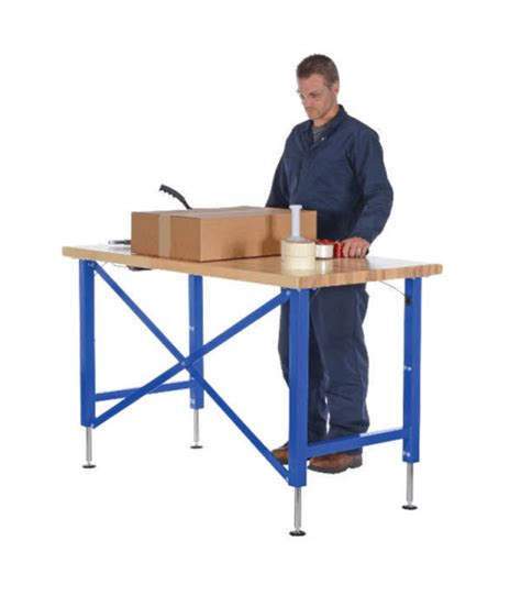 Vestil Manual Adjustable Ergonomic Work Benches - Factory Equipment