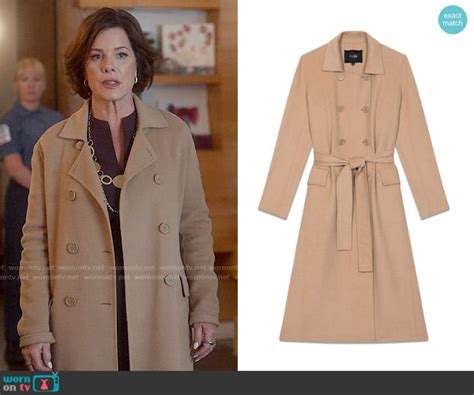WornOnTV Margarets Camel Wool Coat On So Help Me Todd Marcia Gay