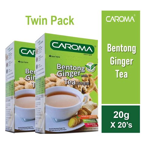 Caroma Twin X Packs Caroma Bentong Ginger With Tea Sachets X