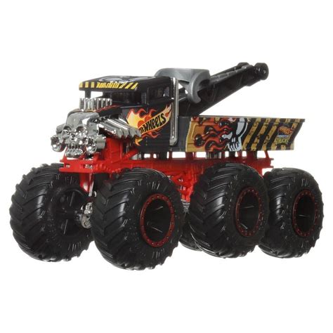 Hot Wheels Monster Trucks Reboque The 909 Mattel Shopee Brasil