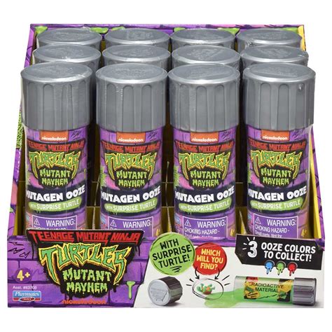 Playmates Toys Tmnt Movie Mutagen Ooze W Surprise Turtle Style May