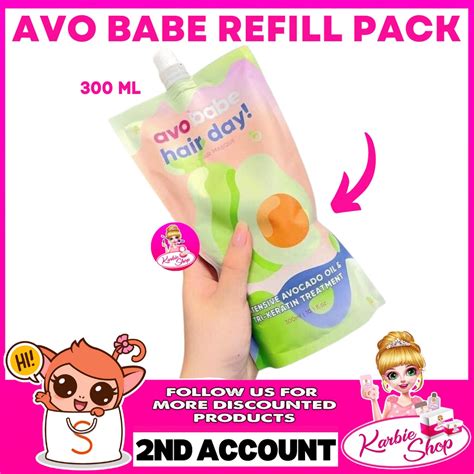 Legit Avo Babe Hair Masque By Babe Formula Ml Refill Shopee Philippines