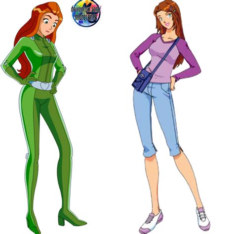 Sam And Diana Totally Spies Martin Mystery By Ebotizer On Deviantart